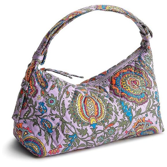 Women's Cotton Roxbury Crescent Shoulder Bag Marrakesh
